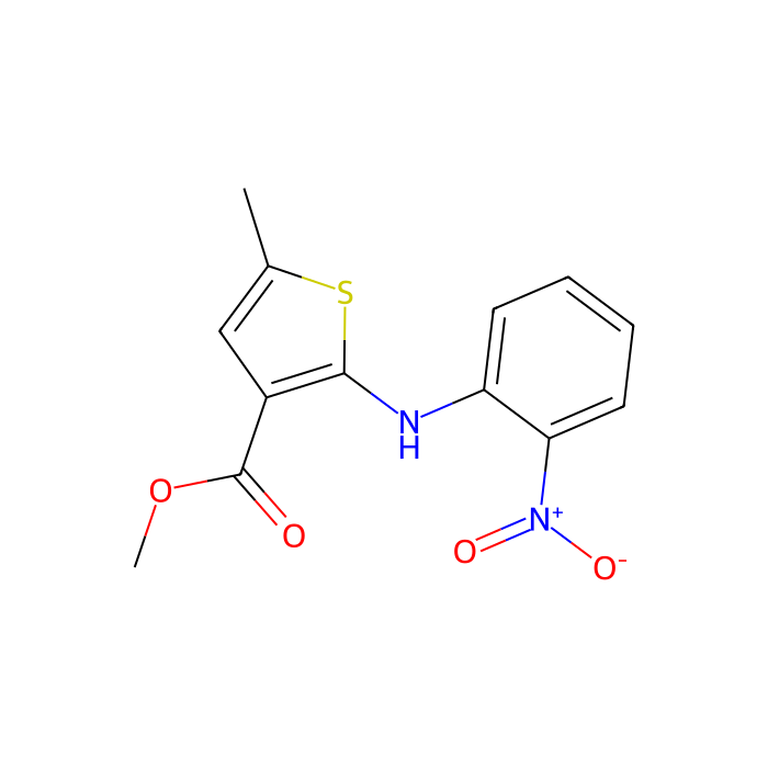 5-Methyl-2-[(2-nitrophenyl)amino]-3-thiophenecarboxylic Acid Methyl Ester - ≥95% CAS No(72242-31-0) by Aladdin Scientific