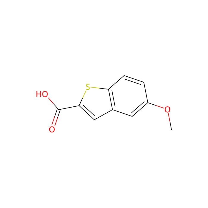 5-Methoxybenzo[b]thiophene-2-carboxylic acid - ≥97% CAS No(23046-02-8) by Aladdin Scientific