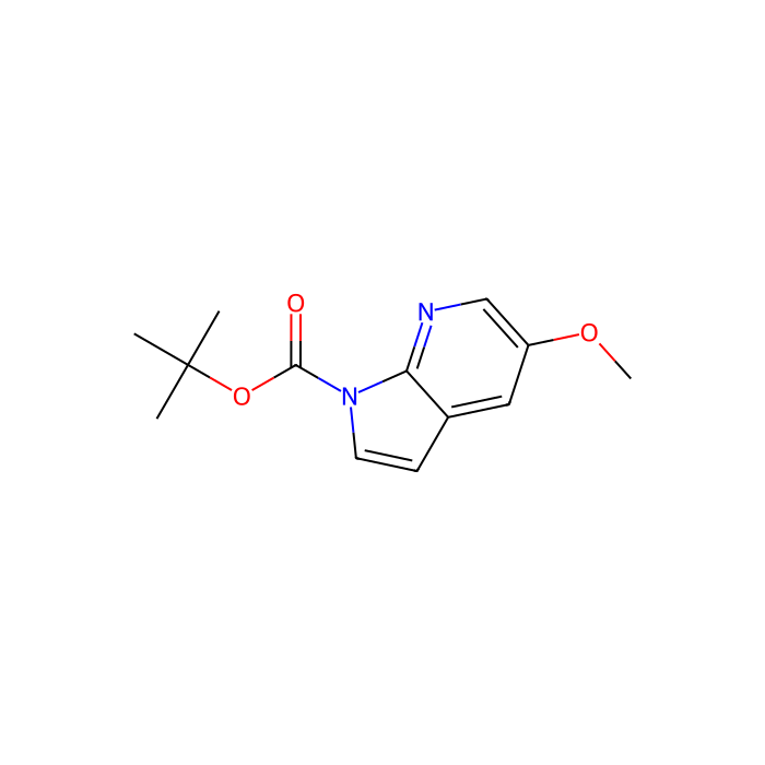 5-Methoxy-pyrrolo[2,3-b]pyridine-1-carboxylic acid tert-butyl ester -  CAS No(928653-83-2) by Aladdin Scientific