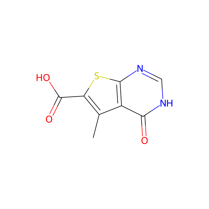 5-Methyl-4-oxo-3,4-dihydro-thieno[2,3-d]pyrimidine-6-carboxylic acid - ≥97% CAS No(101667-97-4) by Aladdin Scientific