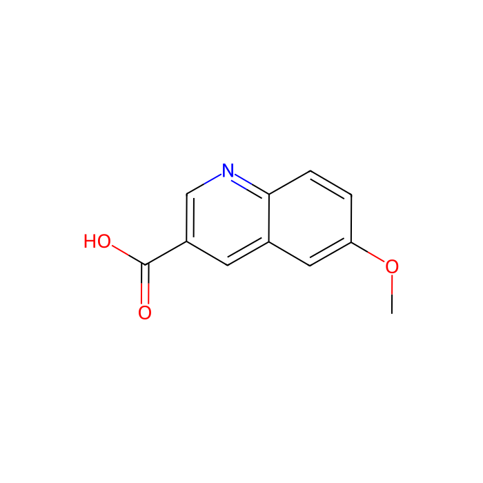 6-Methoxyquinoline-3-carboxylic acid - ≥98% CAS No(71082-47-8) by Aladdin Scientific