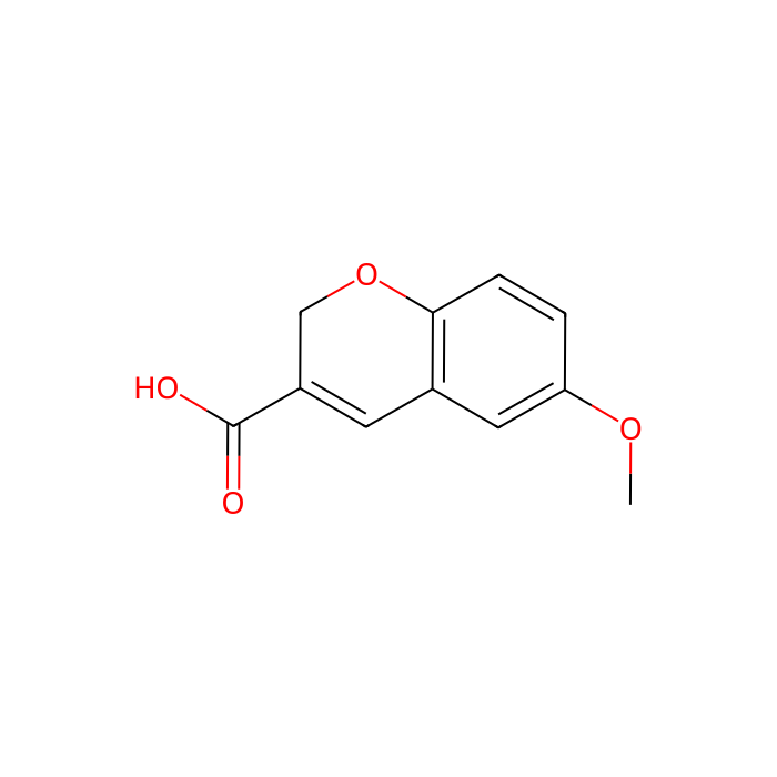 6-methoxy-2H-chromene-3-carboxylic acid - ≥98% CAS No(57543-62-1) by Aladdin Scientific