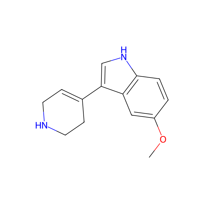 5-methoxy-3-(1,2,3,6-tetrahydropyridin-4-yl)-1H-indole - Moligand™, ≥97% CAS No(66611-26-5) by Aladdin Scientific