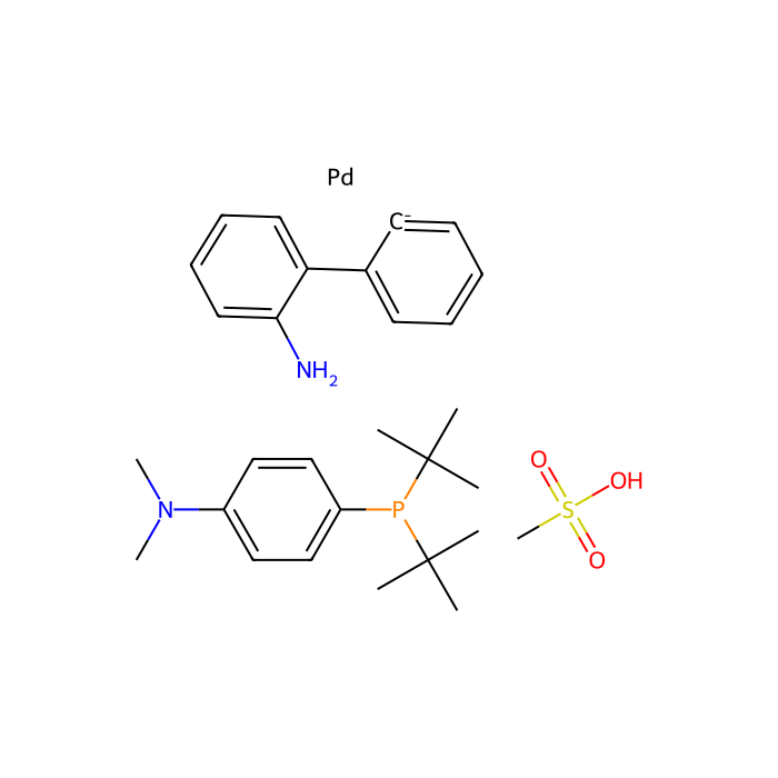 Methanesulfonato{[4-(N,N-dimethylamino)phenyl]di-t-butylphosphino}(2'-amino-1,1'-biphenyl-2-yl)palladium(II) - ≥97% CAS No(1820817-64-8) by Aladdin Scientific