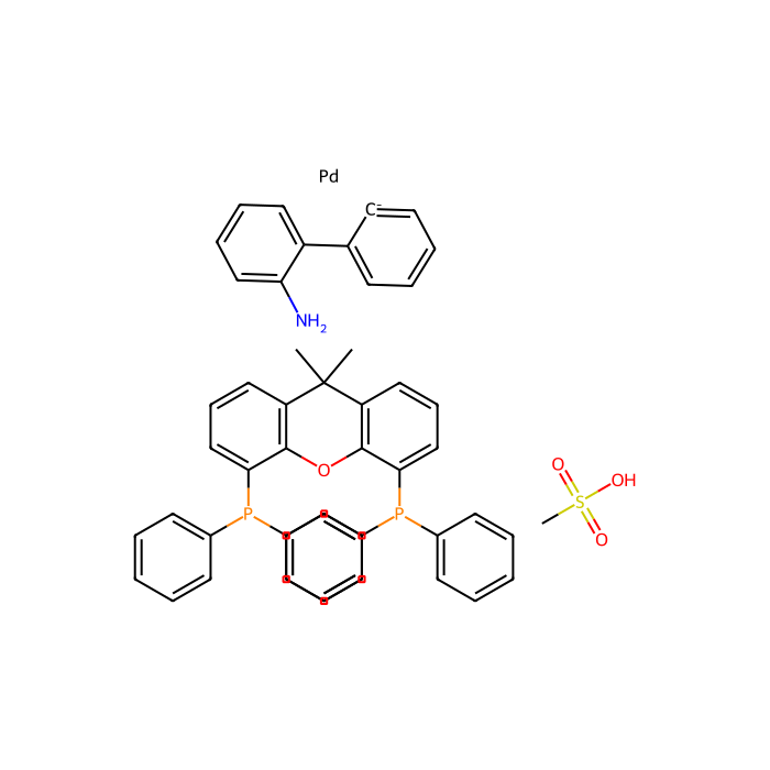 Methanesulfonato[9,9-dimethyl-4,5-bis(diphenylphosphino)xanthene][2'-amino-1,1'-biphenyl]palladium(II) dichloromethane adduct - ≥98% CAS No(1445085-97-1) by Aladdin Scientific