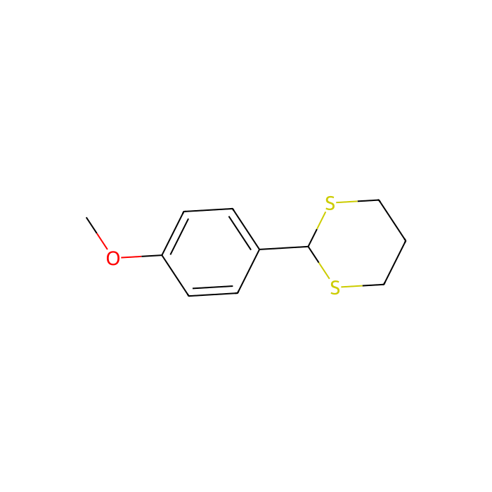 2-(4-Methoxyphenyl)-1,3-dithiane - ≥98% CAS No(24588-72-5) by Aladdin Scientific