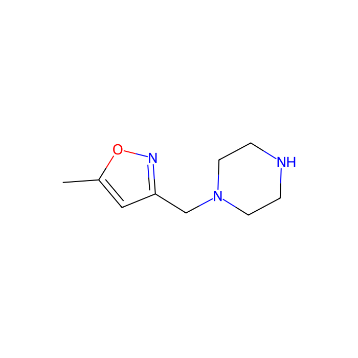 1-[(5-methylisoxazol-3-yl)methyl]piperazine - 10mM in DMSO CAS No(173850-51-6) by Aladdin Scientific