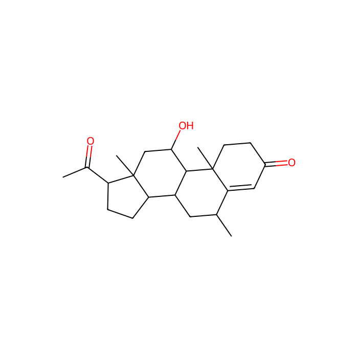 6α-Methyl-11β-hydroxyprogesterone - Moligand™, 10mM in DMSO CAS No(2668-66-8) by Aladdin Scientific