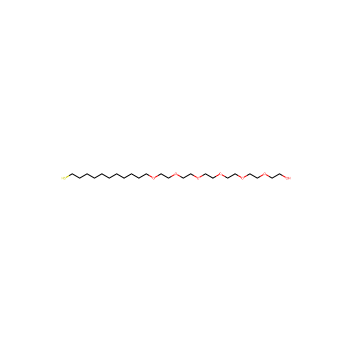 (11-Mercaptoundecyl)hexa(ethylene glycol) - ≥95% CAS No(130727-44-5) by Aladdin Scientific