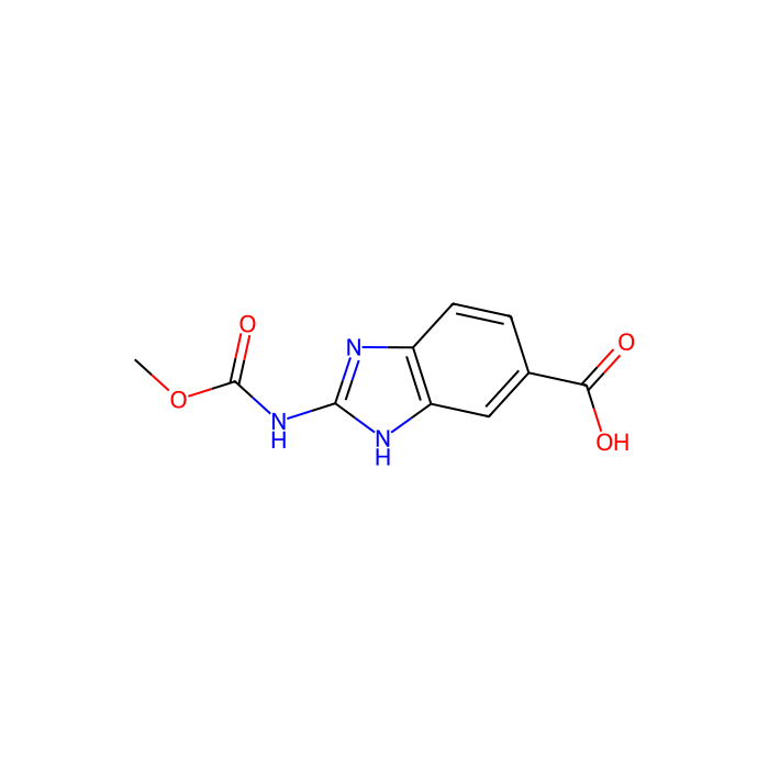 2-Methoxycarbonylamino-1H-benzoimidazole-6-carboxylic acid - ≥97% CAS No(65003-40-9) by Aladdin Scientific