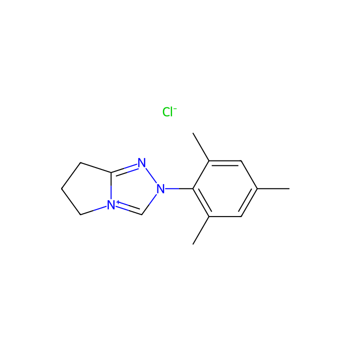 2-Mesityl-2,5,6,7-tetrahydropyrrolo[2,1-c][1,2,4]triazol-4-ium chloride - ≥97% CAS No(862893-81-0) by Aladdin Scientific