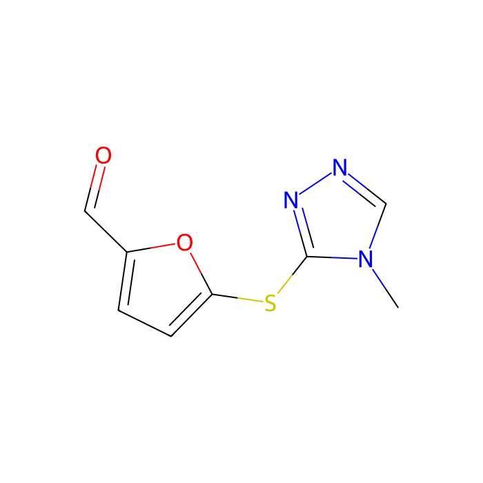 5-[(4-Methyl-4H-1,2,4-triazol-3-yl)thio]-2-furaldehyde - Reagent grade CAS No(938459-16-6) by Aladdin Scientific