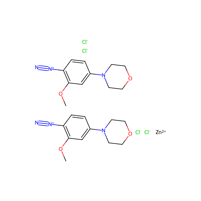 2-Methoxy-4-morpholinobenzenediazonium chloride zinc chloride double salt - ≥95% CAS No(67801-08-5) by Aladdin Scientific