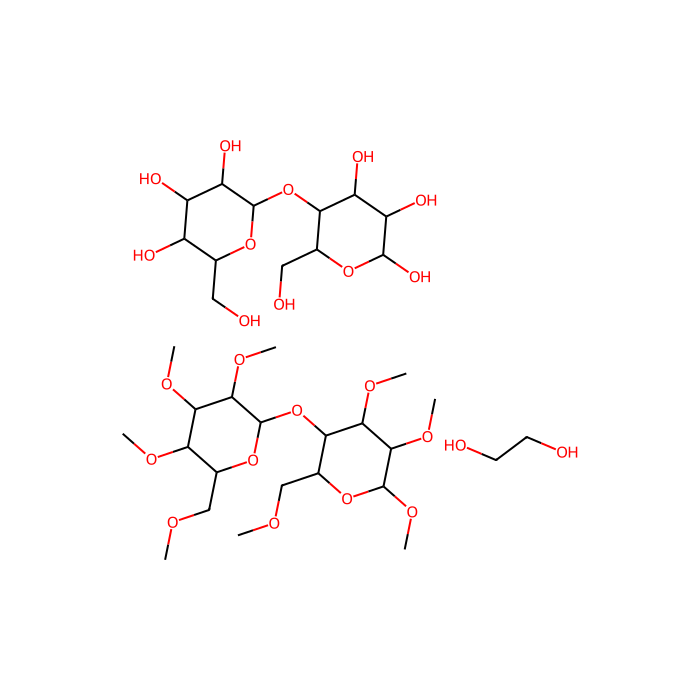 Methyl 2-hydroxyethyl cellulose - viscosity 45000-55000 mPa.s, 2 % in H2O(20 °C) CAS No(9032-42-2) by Aladdin Scientific
