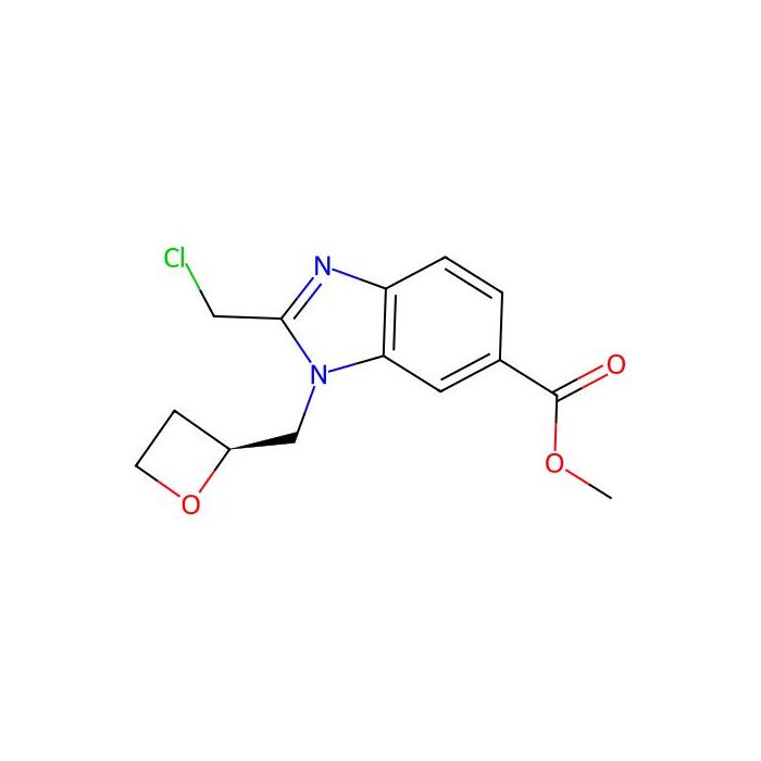 methyl 2-(chloromethyl)-3-[[(2S)-oxetan-2-yl]methyl]benzimidazole-5-carboxylate - ≥95% CAS No(2230200-76-5) by Aladdin Scientific