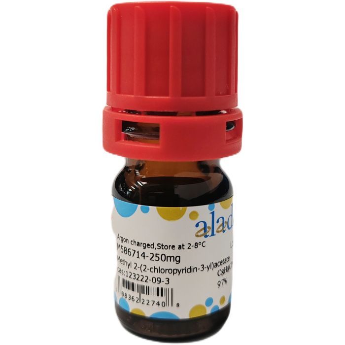 Methyl 2-(2-chloropyridin-3-yl)acetate - ≥97% CAS No(123222-09-3) by Aladdin Scientific