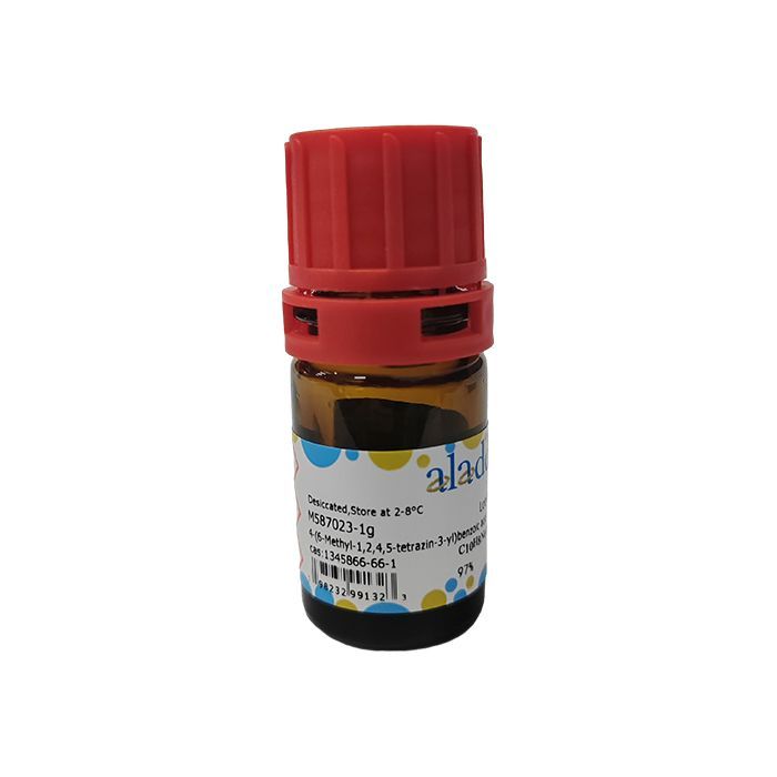 4-(6-Methyl-1,2,4,5-tetrazin-3-yl)benzoic acid - ≥97% CAS No(1345866-66-1) by Aladdin Scientific
