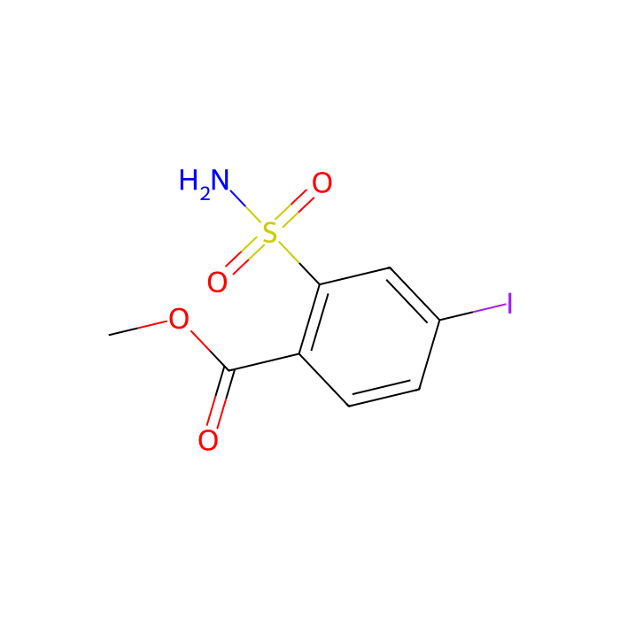 Methyl 4-iodo-2-sulfamoylbenzoate - ≥98% CAS No(144550-79-8) by Aladdin Scientific