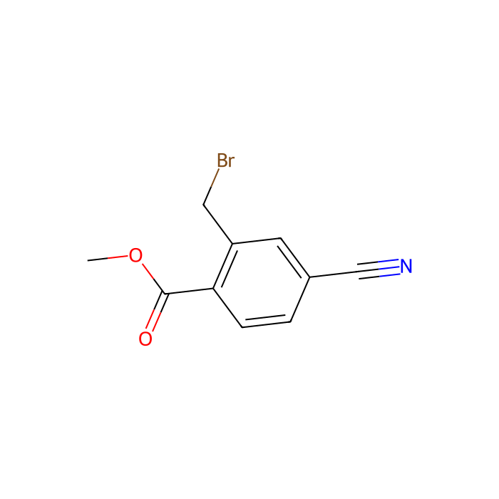 Methyl 2-(bromomethyl)-4-cyanobenzoate - ≥95% CAS No(165111-46-6) by Aladdin Scientific