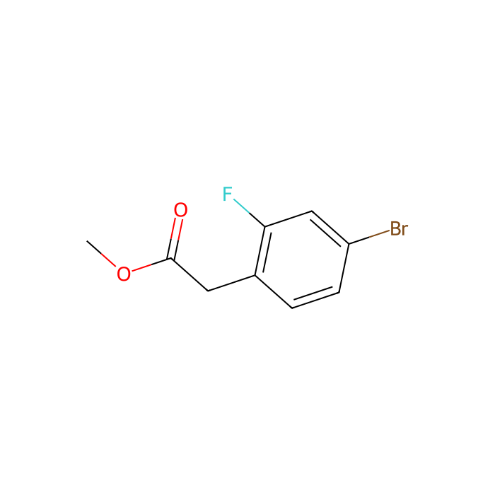 Methyl 2-(4-bromo-2-fluorophenyl)acetate - ≥98% CAS No(193290-19-6) by Aladdin Scientific