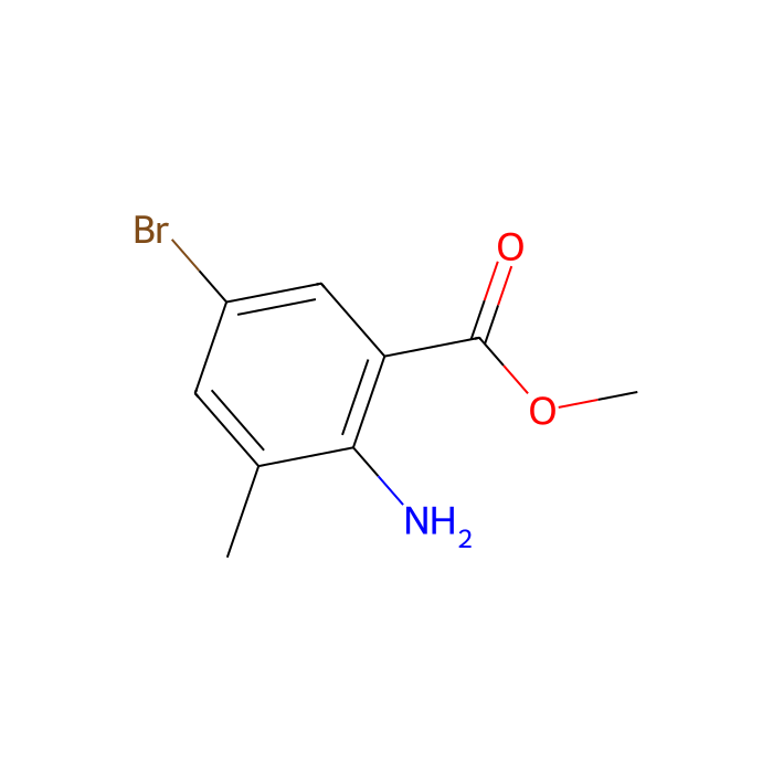 Methyl 2-amino-5-bromo-3-methylbenzoate - ≥97% CAS No(206548-14-3) by Aladdin Scientific