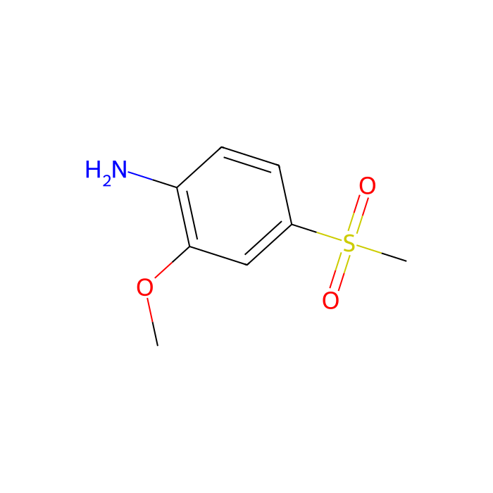 2-Methoxy-4-(methylsulfonyl)aniline - ≥98% CAS No(41608-73-5) by Aladdin Scientific