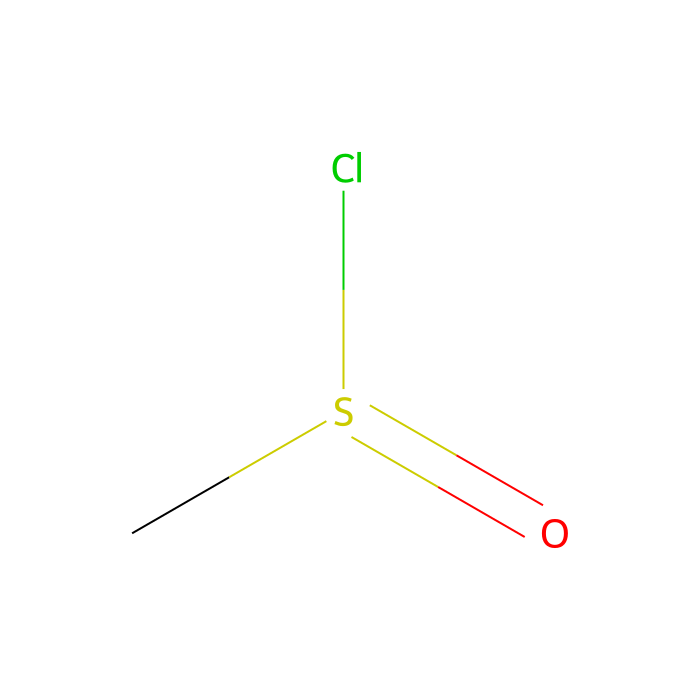 Methanesulfinyl chloride - ≥90% CAS No(676-85-7) by Aladdin Scientific