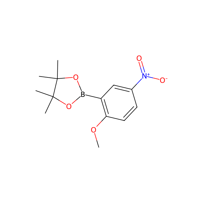 2-(2-Methoxy-5-nitrophenyl)-4,4,5,5-tetramethyl-1,3,2-dioxaborolane - ≥98% CAS No(677746-34-8) by Aladdin Scientific