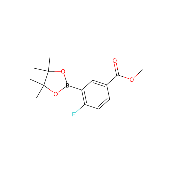 Methyl 4-fluoro-3-(4,4,5,5-tetramethyl-1,3,2-dioxaborolan-2-yl)benzoate - ≥97% CAS No(757982-31-3) by Aladdin Scientific