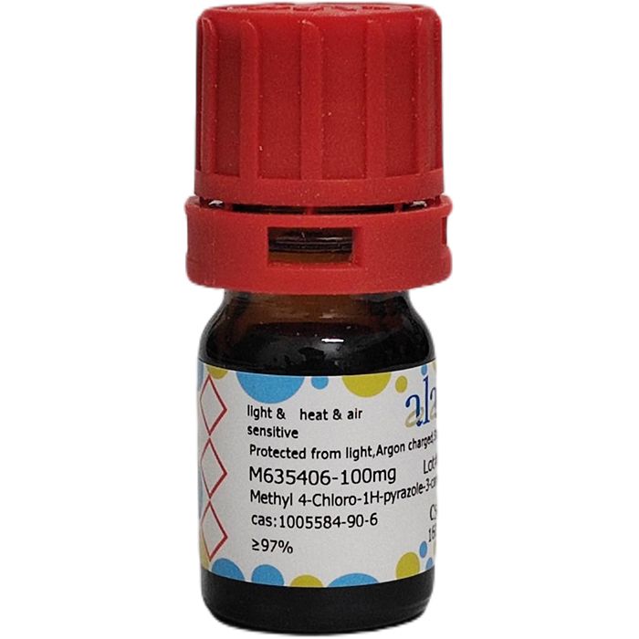 Methyl 4-Chloro-1H-pyrazole-3-carboxylate - ≥97% CAS No(1005584-90-6) by Aladdin Scientific