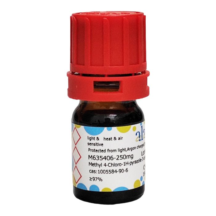 Methyl 4-Chloro-1H-pyrazole-3-carboxylate - ≥97% CAS No(1005584-90-6) by Aladdin Scientific