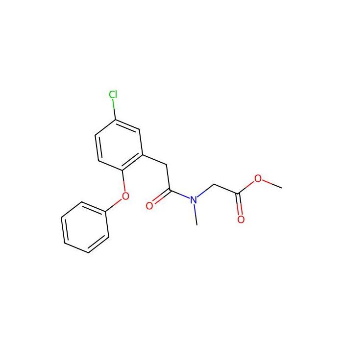 Methyl 2-(2-(5-chloro-2-phenoxyphenyl)-N-methylacetamido)acetate - ≥98% CAS No(1180843-76-8) by Aladdin Scientific