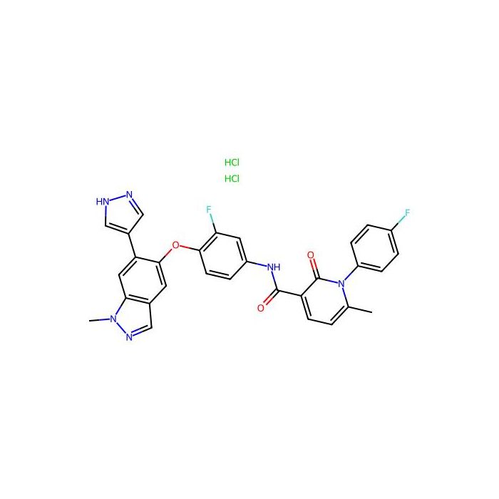 Merestinib dihydrochloride - 10mM in DMSO CAS No(1206801-37-7) by Aladdin Scientific