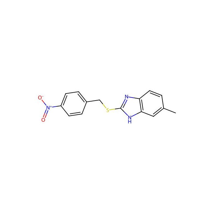 6-methyl-2-[(4-nitrophenyl)methylthio]-1H-benzimidazole -  CAS No(M668300) by Aladdin Scientific