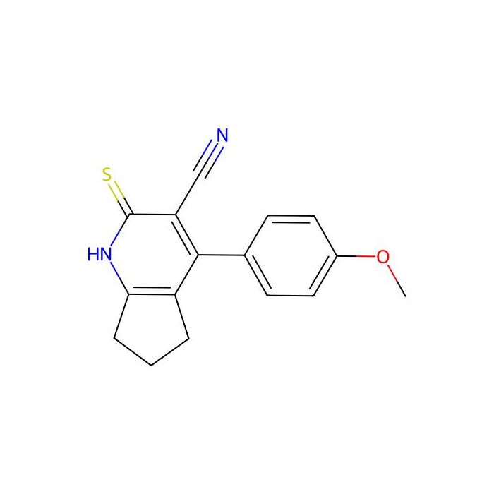 4-(4-Methoxyphenyl)-2-sulfanylidene-1,5,6,7-tetrahydrocyclopenta[b]pyridine-3-carbonitrile -  CAS No(M668363) by Aladdin Scientific