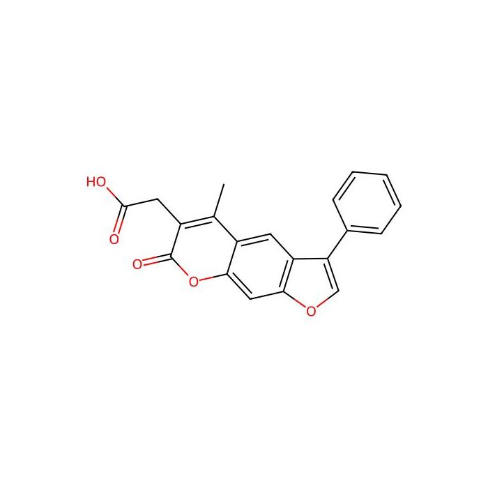 2-(5-Methyl-7-oxo-3-phenylfuro[3,2-g]chromen-6-yl)acetic acid -  CAS No(664366-11-4) by Aladdin Scientific
