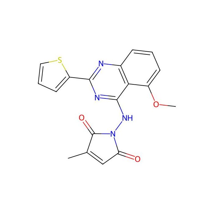 1-(5-Methoxy-2-thiophen-2-yl-quinazolin-4-ylamino)-3-methyl-pyrrole-2,5-dione -  CAS No(219773-55-4) by Aladdin Scientific