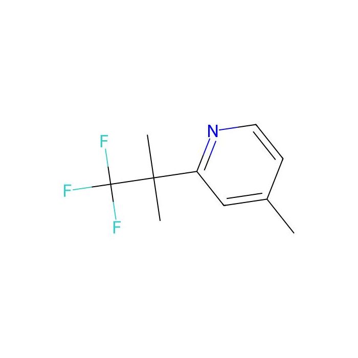 4-methyl-2-(2,2,2-trifluoro-1,1-dimethyl-ethyl)pyridine - ≥97% CAS No(1378865-93-0) by Aladdin Scientific