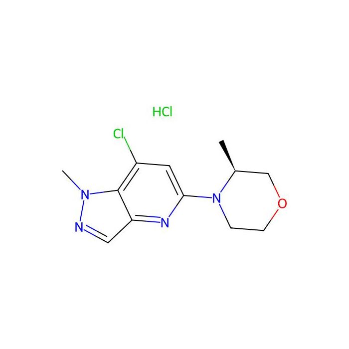 (3S)-4-(7-chloro-1-methyl-pyrazolo[4,3-b]pyridin-5-yl)-3-methyl-morpholine;hydrochloride - ≥97% CAS No(2920207-15-2) by Aladdin Scientific
