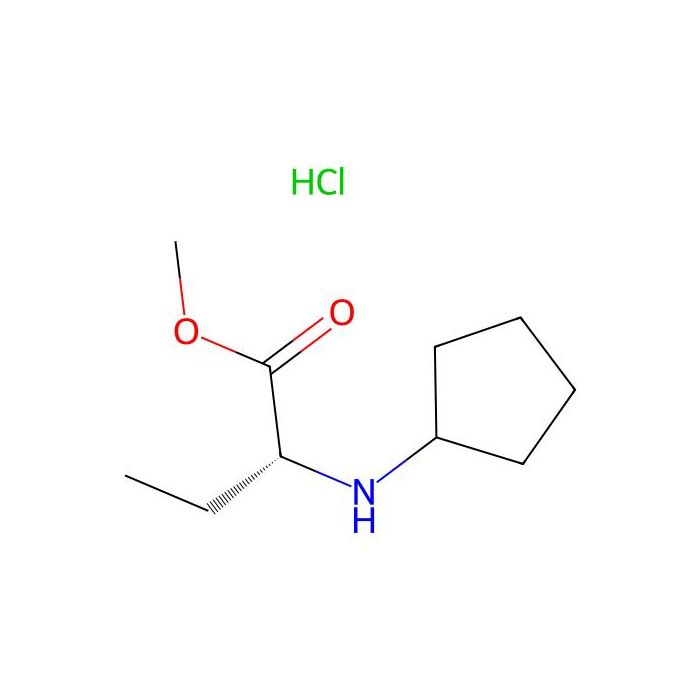 methyl (2R)-2-(cyclopentylamino)butanoate;hydrochloride - ≥97% CAS No(2920178-37-4) by Aladdin Scientific