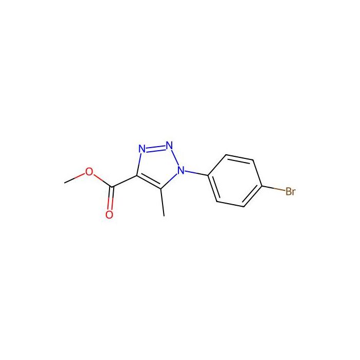 methyl 1-(4-bromophenyl)-5-methyl-1H-1,2,3-triazole-4-carboxylate - ≥97% CAS No(1147190-28-0) by Aladdin Scientific