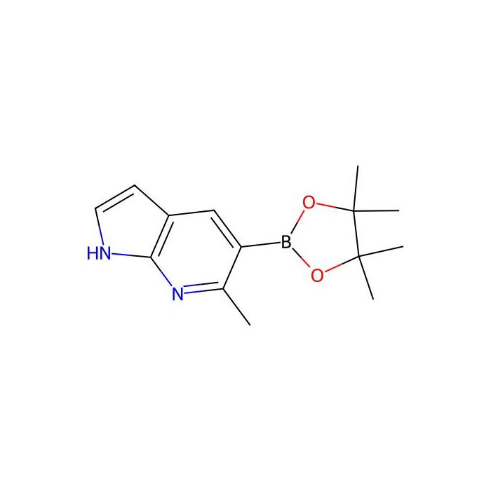 6-methyl-5-(tetramethyl-1,3,2-dioxaborolan-2-yl)-1H-pyrrolo[2,3-b]pyridine - ≥97% CAS No(1402460-21-2) by Aladdin Scientific