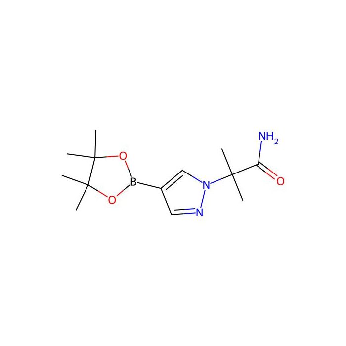 2-methyl-2-[4-(4,4,5,5-tetramethyl-1,3,2-dioxaborolan-2-yl)-1H-pyrazol-1-yl]propanamide - ≥97% CAS No(1282518-81-3) by Aladdin Scientific