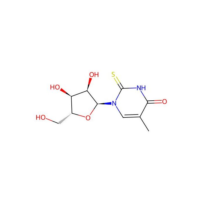 1-[(2S,3R,4S,5R)-3,4-dihydroxy-5-(hydroxymethyl)tetrahydrofuran-2-yl]-5-methyl-2-thioxo-pyrimidin-4-one - ≥97% CAS No(2940859-47-0) by Aladdin Scientific