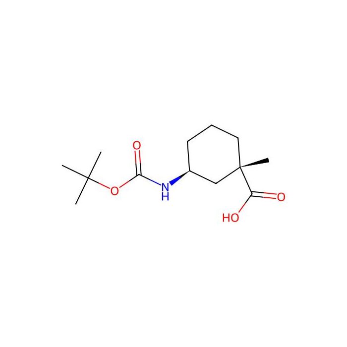 (1S,3S)-3-{[(tert-butoxy)carbonyl]amino}-1-methylcyclohexane-1-carboxylic acid - ≥97% CAS No(2165697-92-5) by Aladdin Scientific