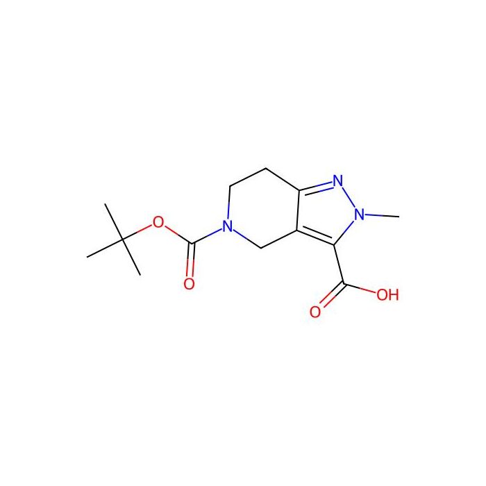 5-[(tert-butoxy)carbonyl]-2-methyl-2H,4H,5H,6H,7H-pyrazolo[4,3-c]pyridine-3-carboxylic acid - ≥97% CAS No(1706446-22-1) by Aladdin Scientific