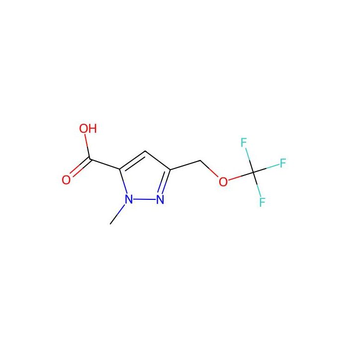 2-methyl-5-(trifluoromethoxymethyl)pyrazole-3-carboxylic acid - ≥97% CAS No(2821785-89-9) by Aladdin Scientific