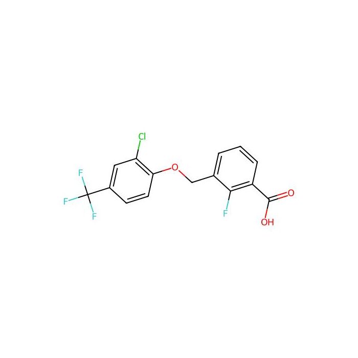 3-[[2-chloro-4-(trifluoromethyl)phenoxy]methyl]-2-fluoro-benzoic acid - ≥97% CAS No(2492595-24-9) by Aladdin Scientific