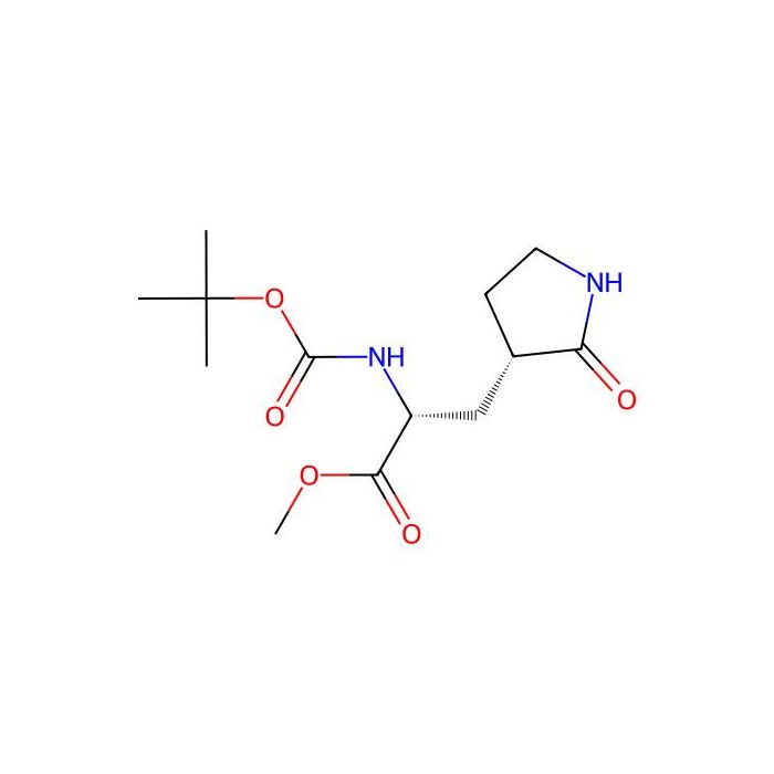 methyl (2R)-2-(tert-butoxycarbonylamino)-3-[(3S)-2-oxopyrrolidin-3-yl]propanoate - ≥97% CAS No(2768834-00-8) by Aladdin Scientific