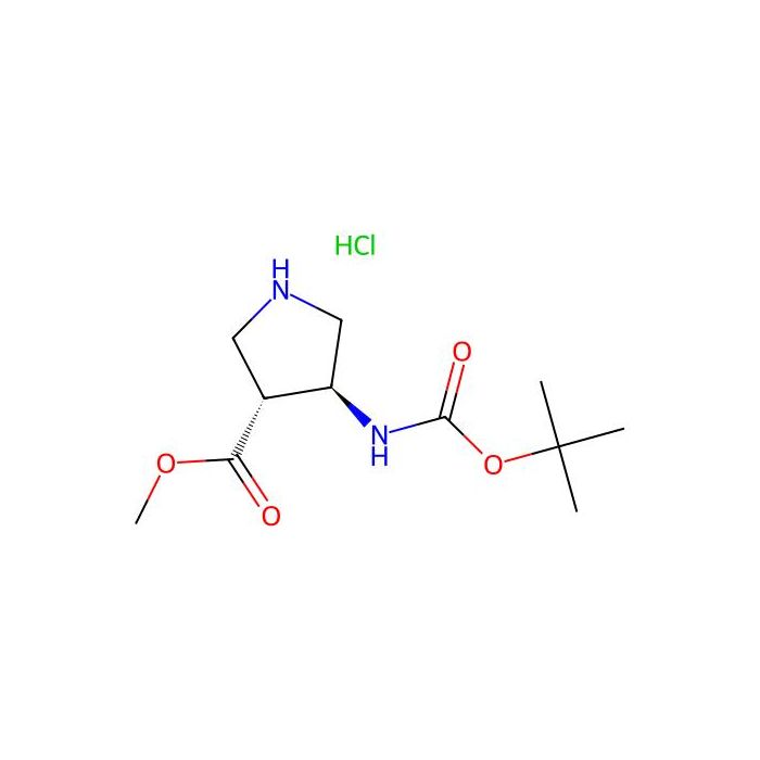 methyl trans-4-(tert-butoxycarbonylamino)pyrrolidine-3-carboxylate;hydrochloride - ≥97% CAS No(2940858-34-2) by Aladdin Scientific